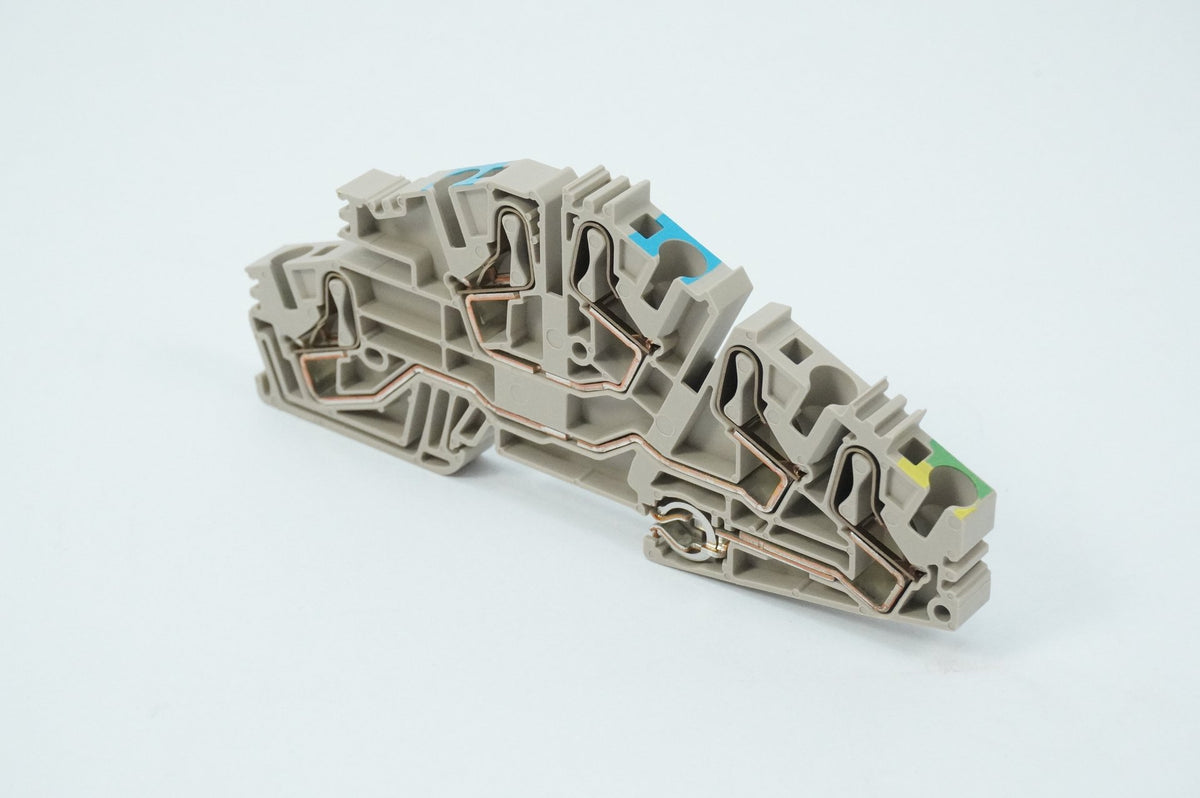 Weidmüller 1411340000 PDL 6 S/N/L/PE Terminal Block Batch 15pcs.
