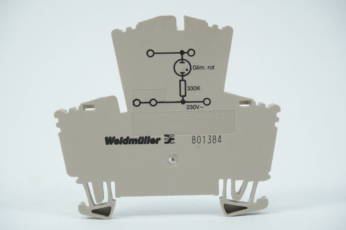 Weidmüller 8013840000 WDK 2.5 GL 330K 230VAC Batch 39pcs.