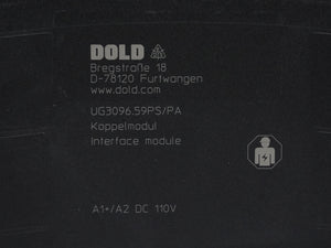 Dold 006521 Coupling Relay UG3096.59PS/PA