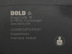 Dold UG3088.52PS/PA101 Interface Module 110-230V DC-13 AC-15 3A