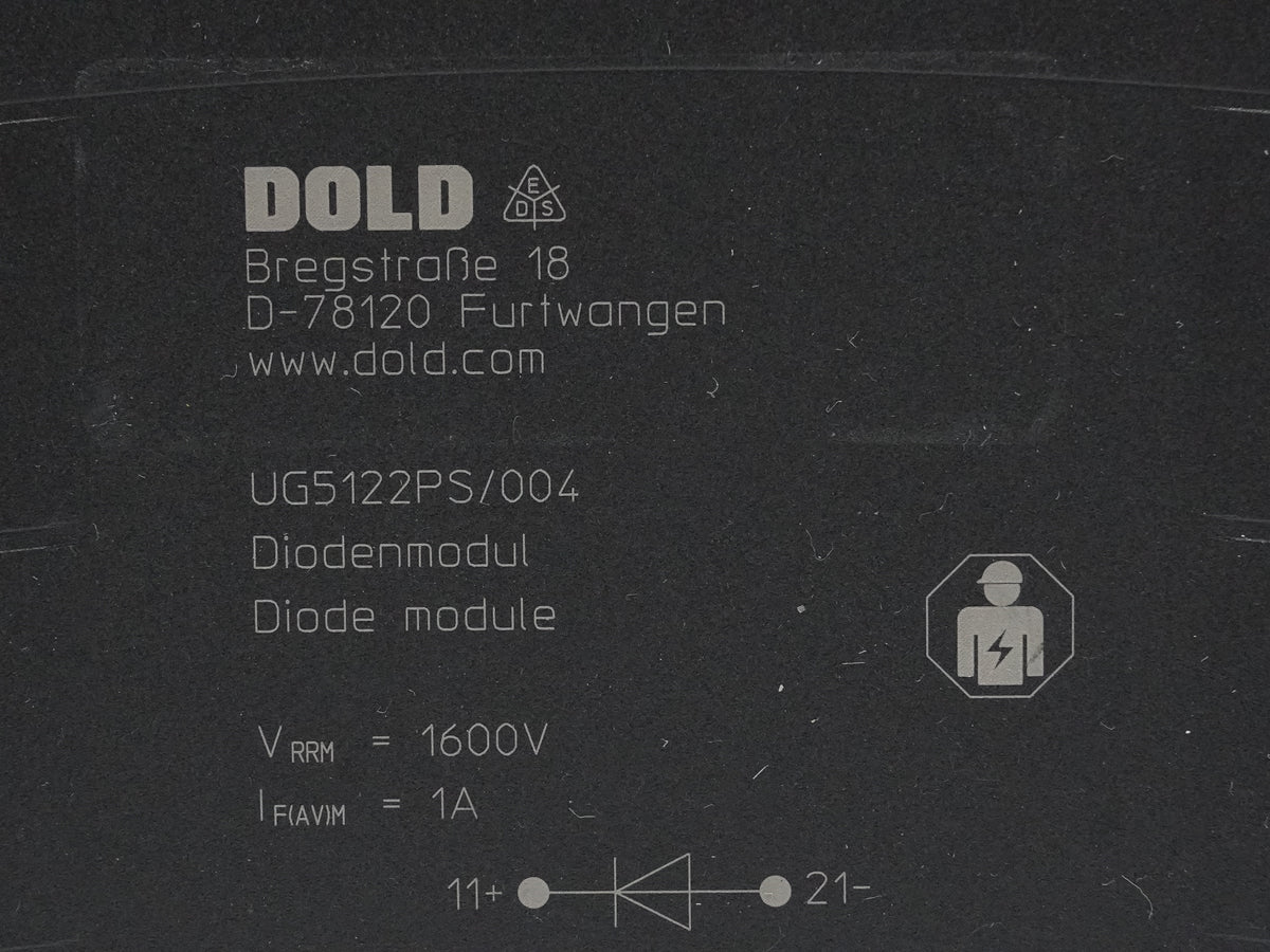 Dold UG5122PS/004 Diode Module 1600V 1A