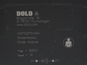 Dold UG5122PS/004 Diode Module 1600V 1A