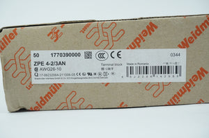 Weidmüller 1770390000 ZPE 4-2/3AN Terminal Block Batch 29pcs.