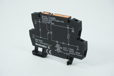 Weidmüller 8950740000 TOS 110VDC/48VDC 0,1A Batch 9pcs.