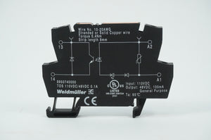 Weidmüller 8950740000 TOS 110VDC/48VDC 0,1A Batch 9pcs.