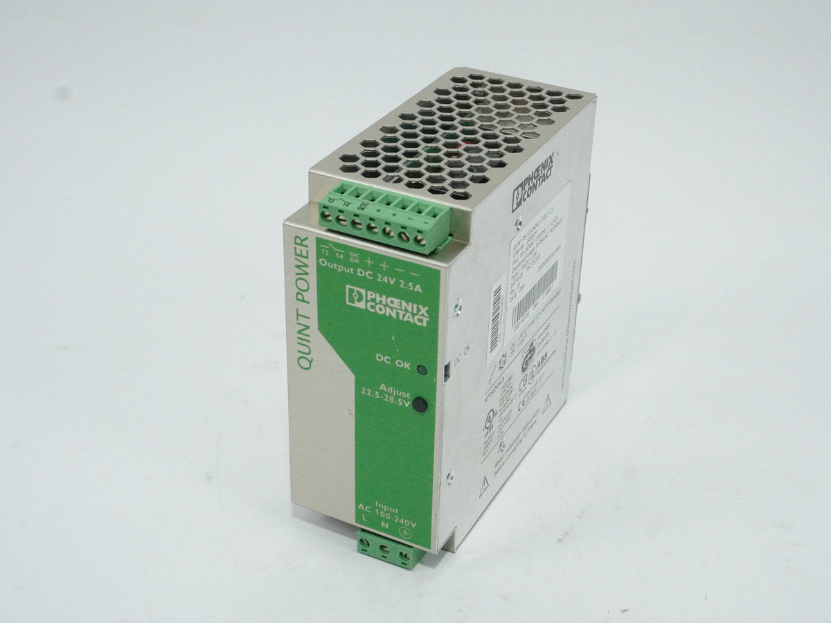 Phoenix Contact 2938578 QUINT-PS-100-240AC/24DC/2,5 Power Supply