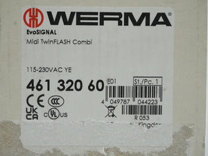 Werma 4613 2060 EvoSIGNAL Midi TwinFLASH Combi