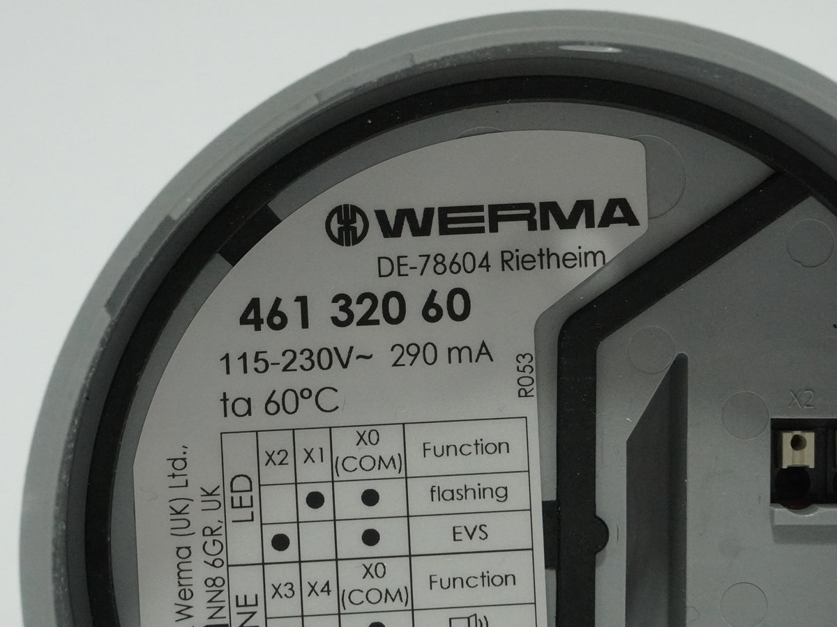 Werma 4613 2060 EvoSIGNAL Midi TwinFLASH Combi