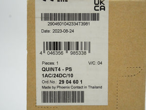 Phoenix Contact 2904601 QUINT4-PS 1AC/24DC/10