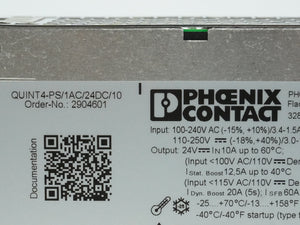 Phoenix Contact 2904601 QUINT4-PS 1AC/24DC/10