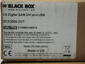 Black Box DCX3000-DVT CX Digital SAM DVI and USB