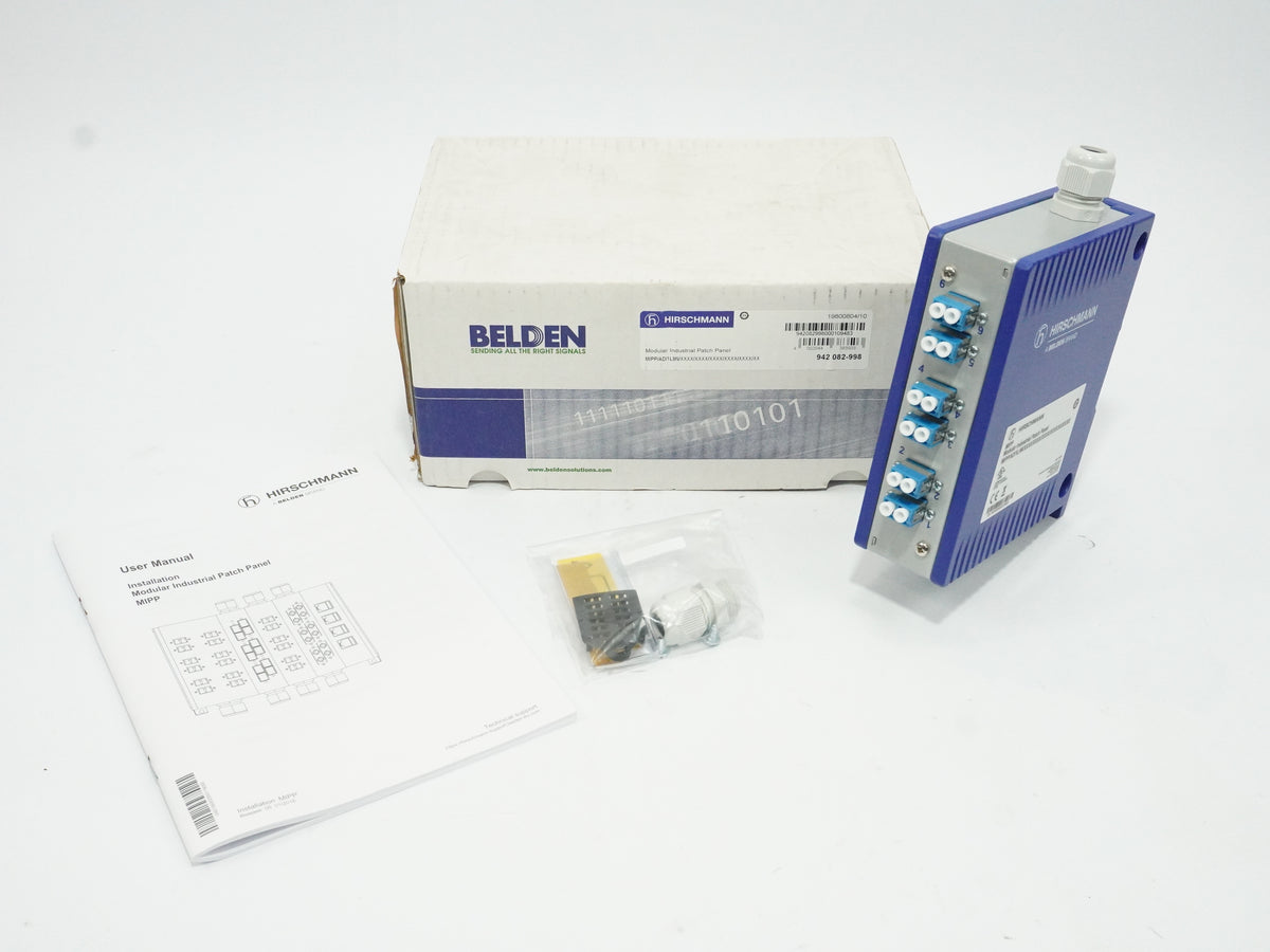 Hirschmann 942 082-998 Modular Industrial Patch Panel