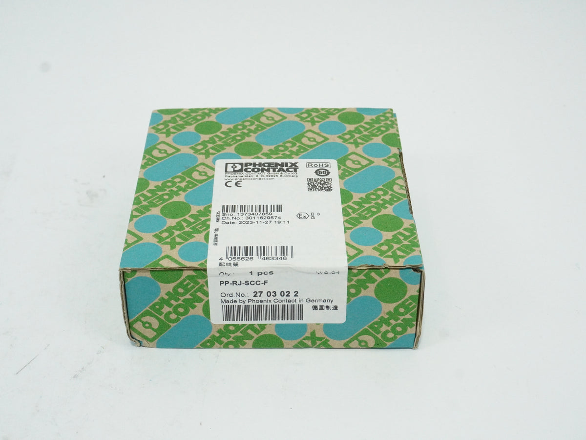 Phoenix Contact 2703022 PP-RJ-SCC-F Ethernet Patch Panel