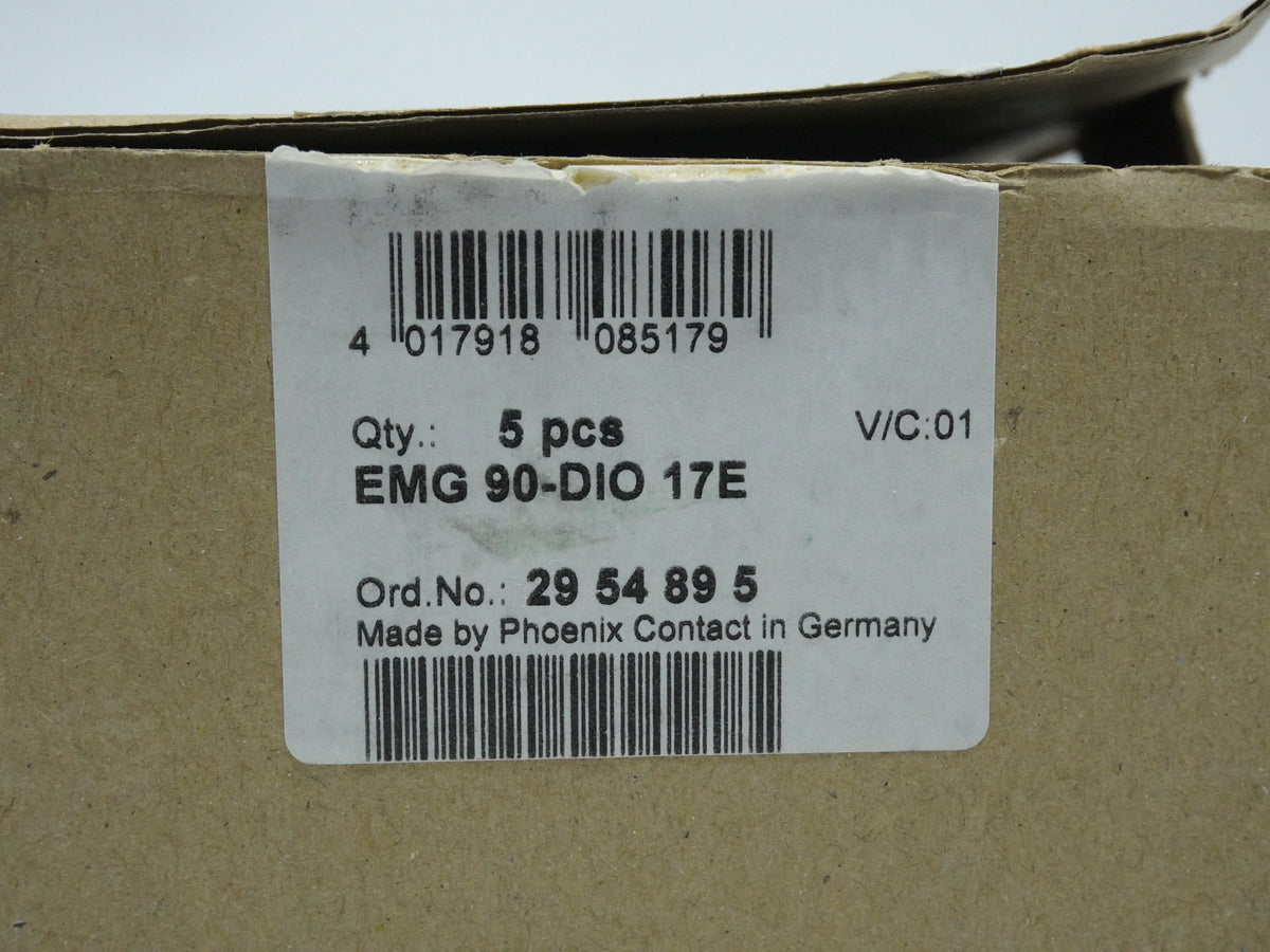 Phoenix Contact 2954895 EMG 90-DIO 17E Diode Block Batch 5 Pcs.