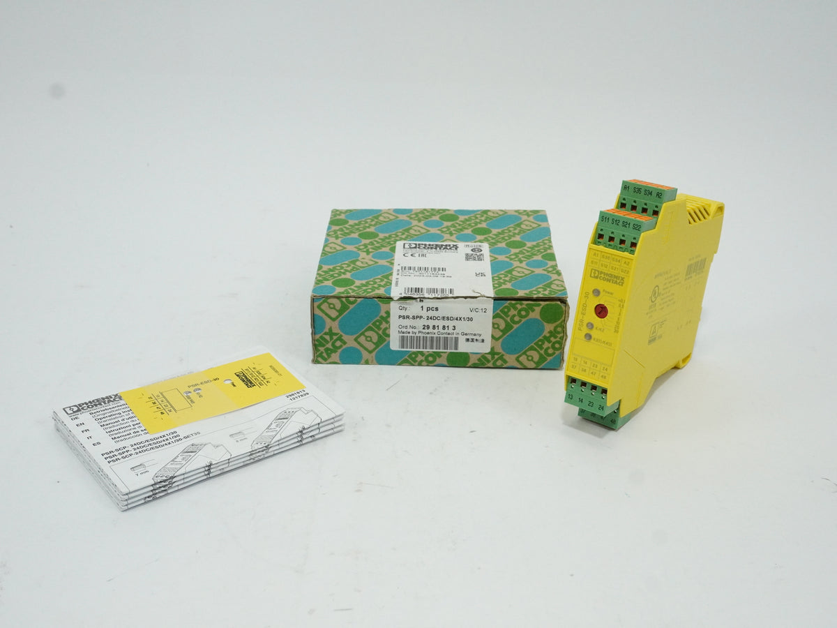 Phoenix Contact 2981813 PSR-SPP- 24DC/ESD/4X1/30 Safety Relay