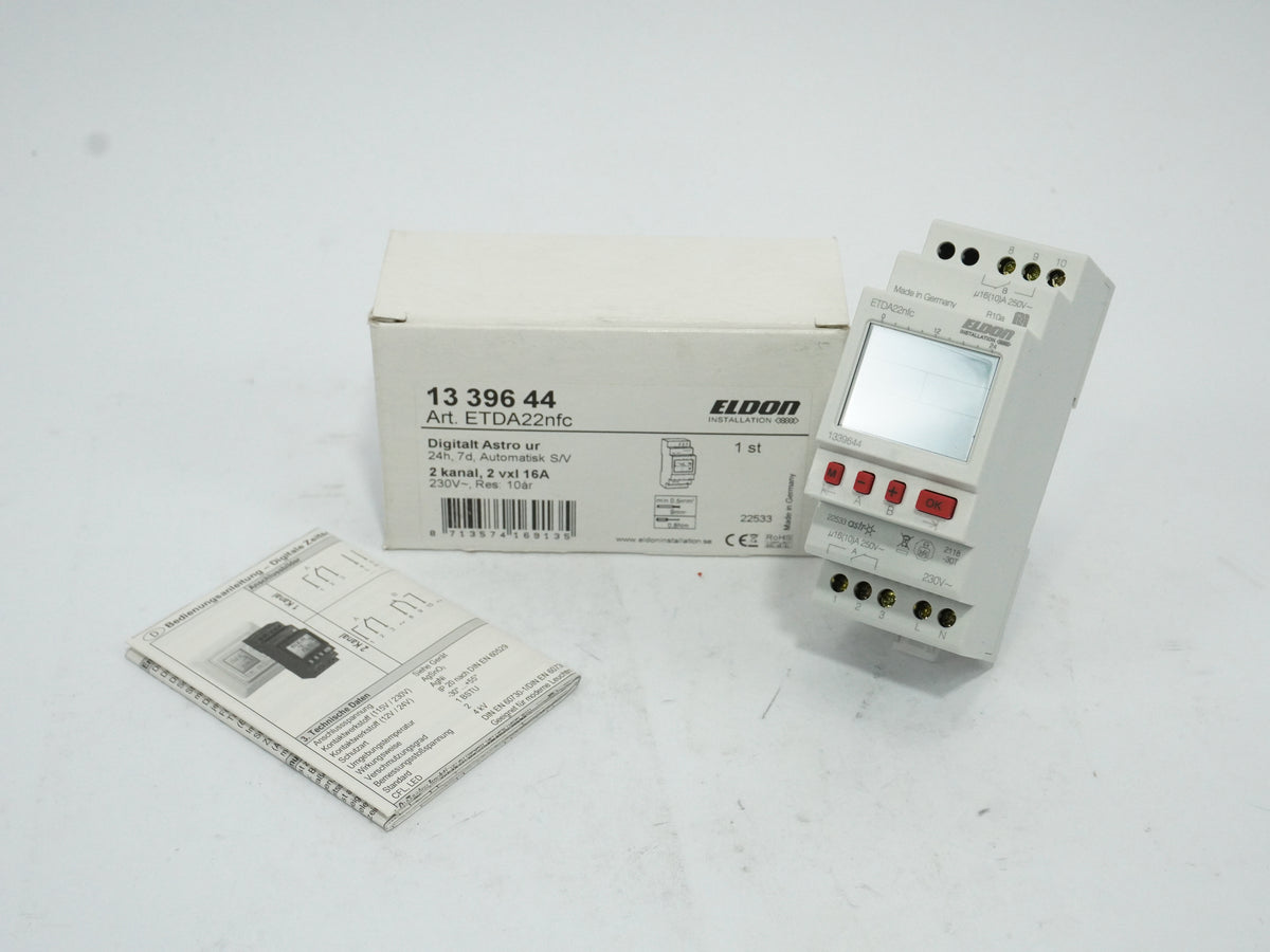 Eldon Installation 1339644 ETDA22nfc Digital Astronomical Time Switch