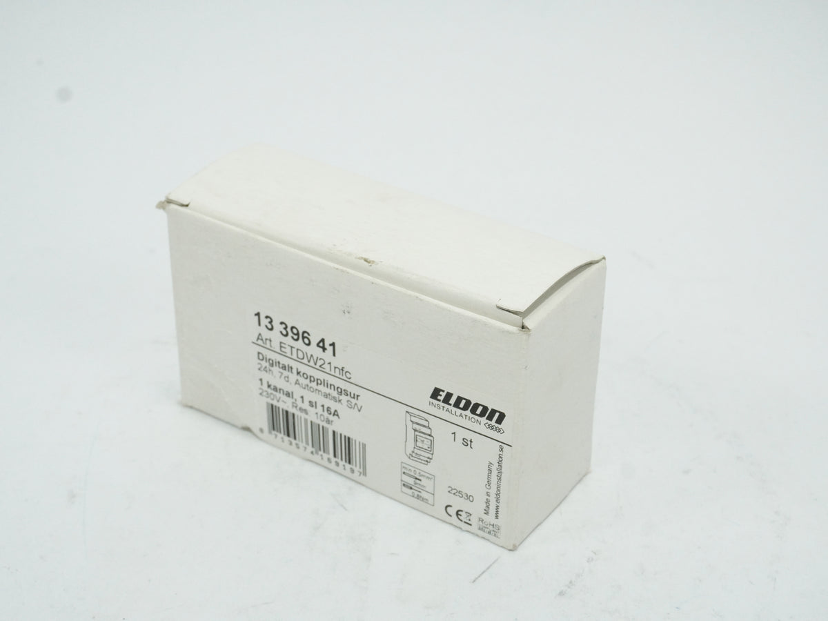 Eldon 1339641 ETDW21nfc Digital Timer Switch 24h/7d