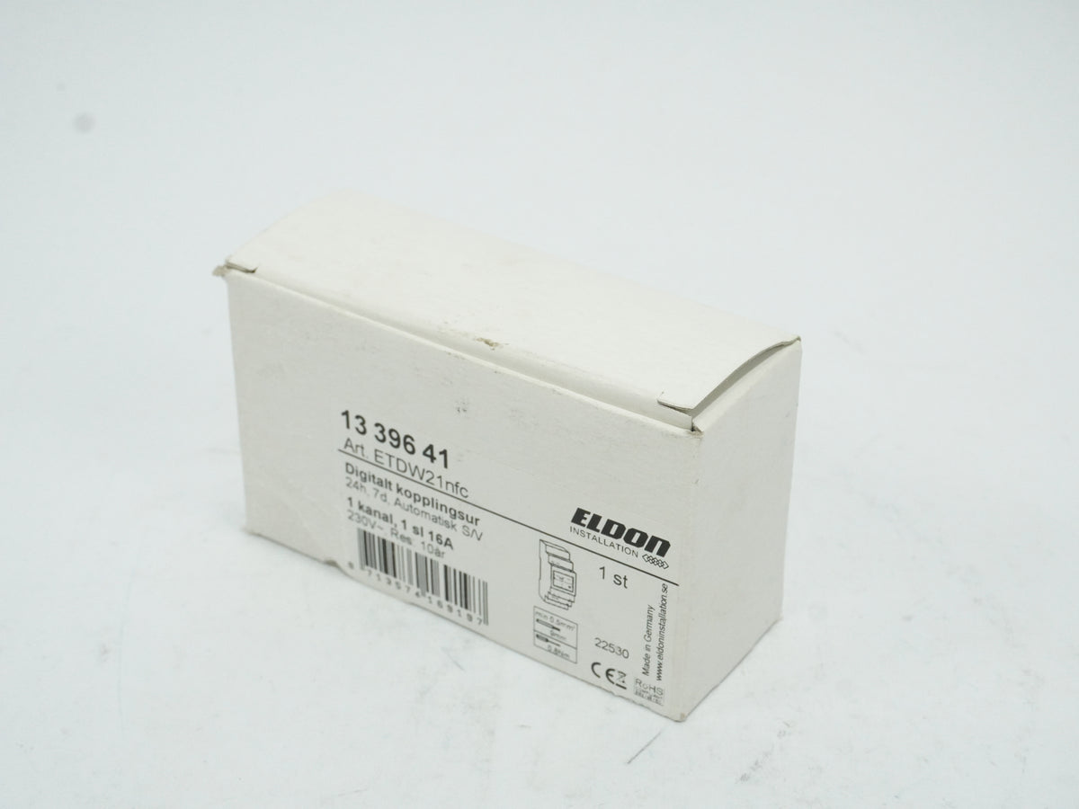 Eldon 1339641 ETDW21nfc Digital Timer Switch 24h/7d