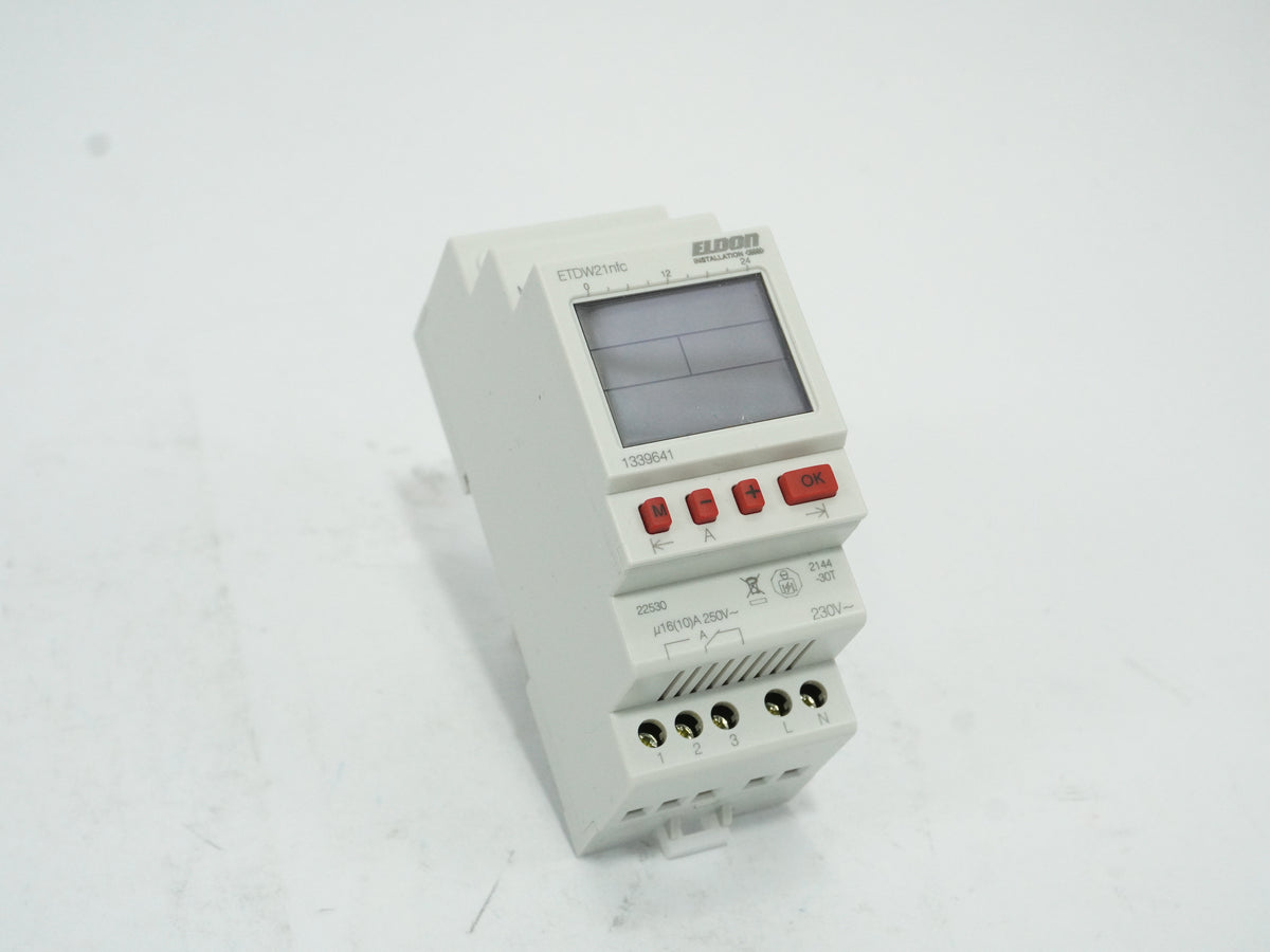 Eldon 1339641 ETDW21nfc Digital Timer Switch 24h/7d