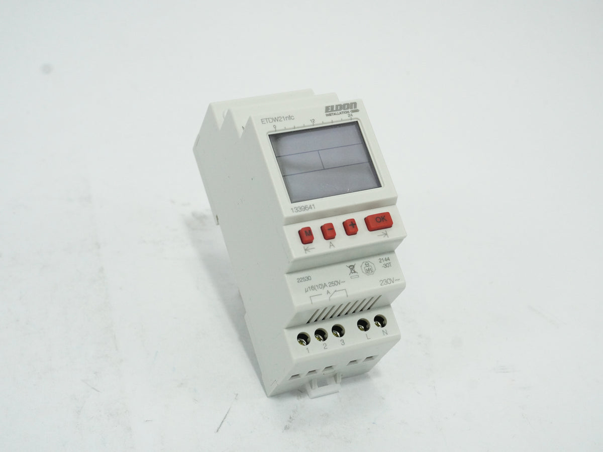 Eldon 1339641 ETDW21nfc Digital Timer Switch 24h/7d