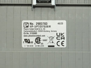 Phoenix Contact 2903783 VIP-3/PT/D37SUB/M VARIOFACE Interface Module