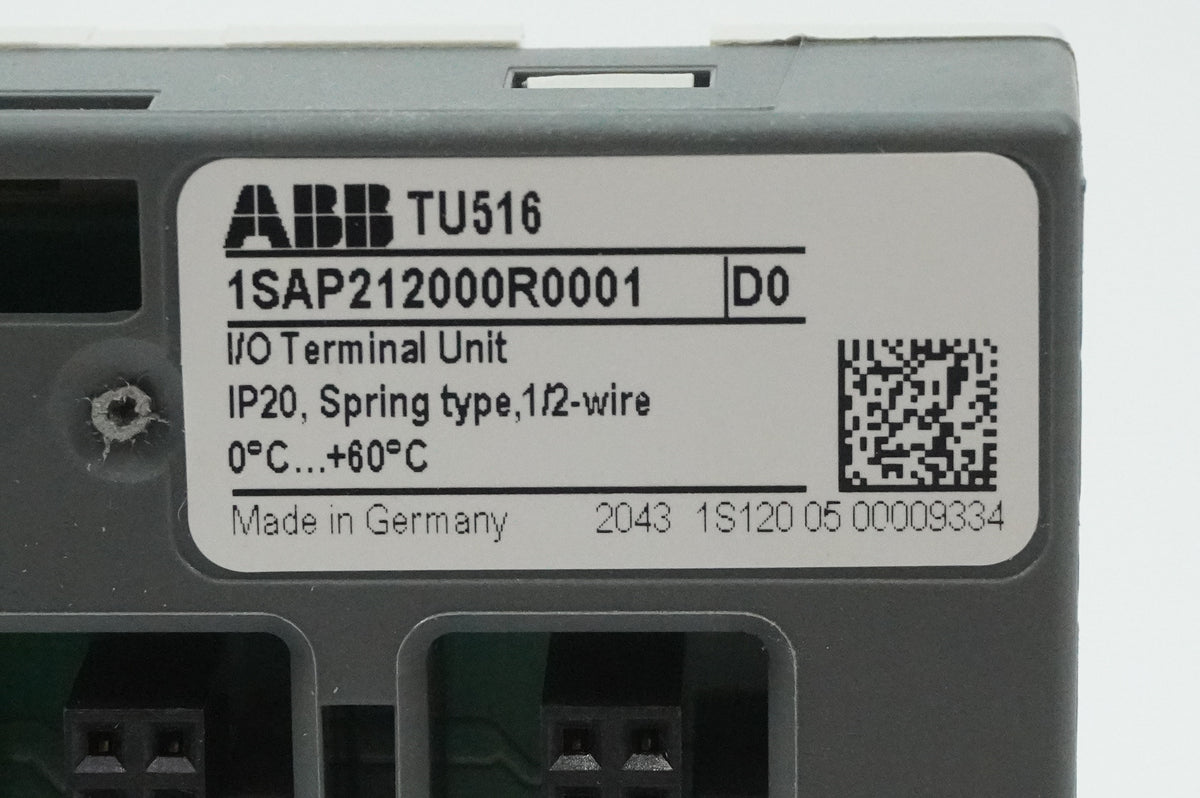 Abb 1SAP212000R0001 TU516 I/O Terminal Unit