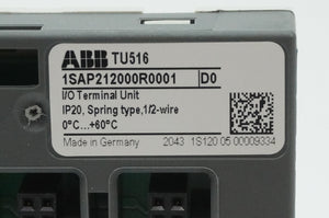 Abb 1SAP212000R0001 TU516 I/O Terminal Unit