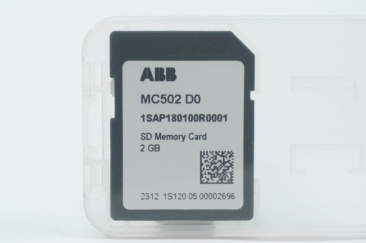ABB 1SAP180100R0001 MC502 SD Memory Card