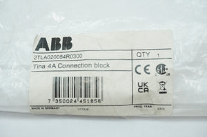 Abb 2TLA020054R0300 Tina 4A Connection Block
