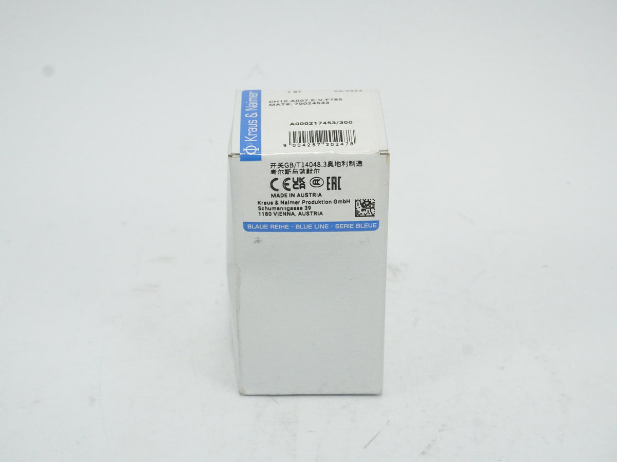 KRAUS & NAIMER CH10.A007.E-V.F785 CH10.A007.E-V.F785 Blue Line Cam Switch