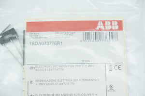 Abb 1SDA073776R1 ZE1BA Electrical S51 Indication Trip Auxiliary Contact