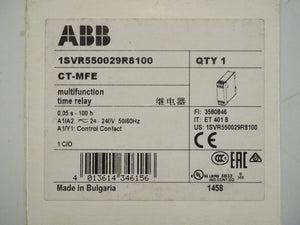 Abb 1SVR550029R8100 CT-MFE Multifunction Time Relay