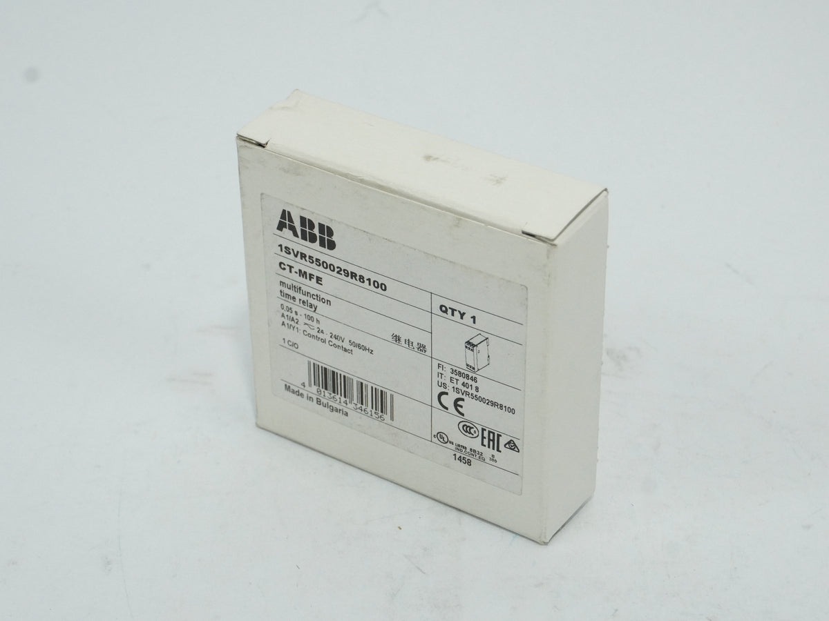 Abb 1SVR550029R8100 CT-MFE Multifunction Time Relay