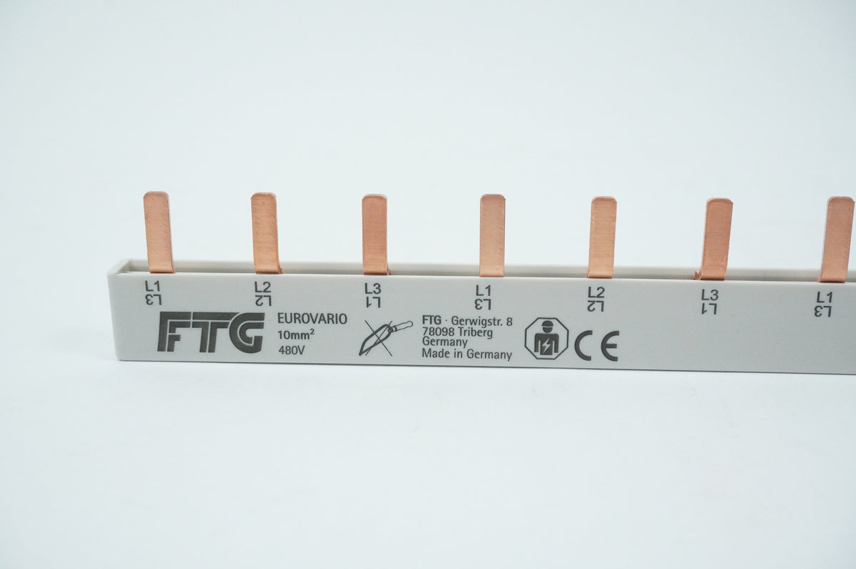 FTG ESS30910 EV Busbar 3P 9M pin 10mm² L1-L2-L3