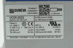 Ouneva VC05-0032 VC05-0032 Cable Connector / Terminal Lug 2xAl/Cu 25-150 mm²