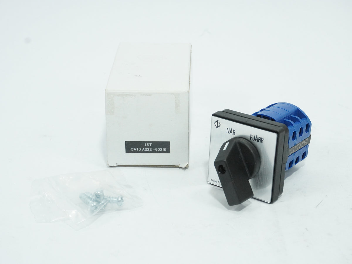 KRAUS & NAIMER CA10 A222 G30582 CA10 Rotary Cam Switch