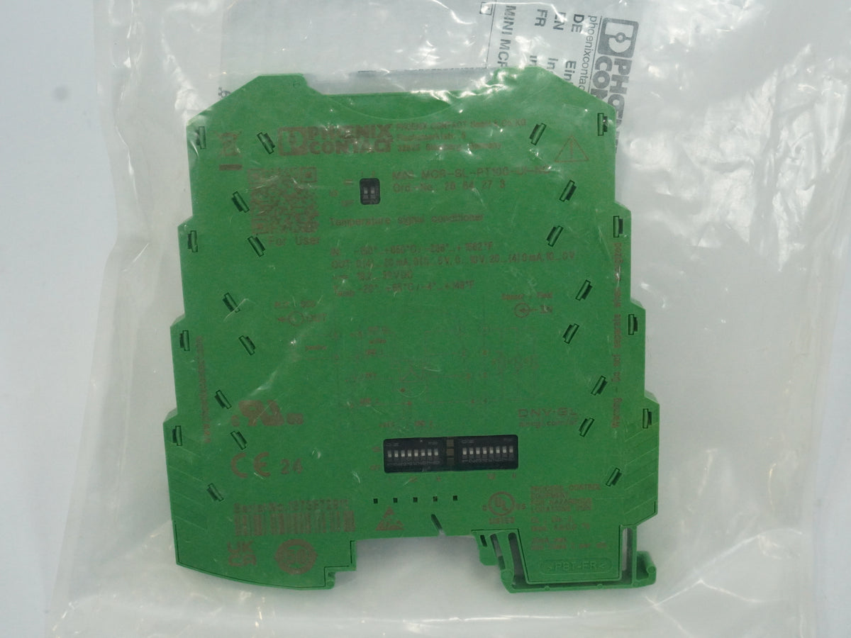 Phoenix Contact 2864273 MINI MCR-SL-PT100-UI-NC Temperature Transmitter