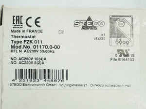 Stego 01170.0-00 Thermostat FZK 011