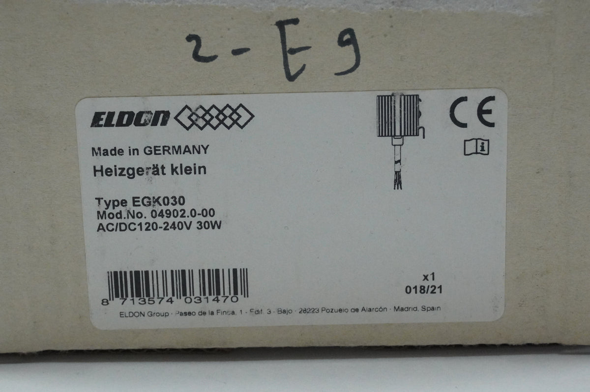 Eldon 04902.0-00 EGK030 Heizgerät klein (Small Enclosure Heater)