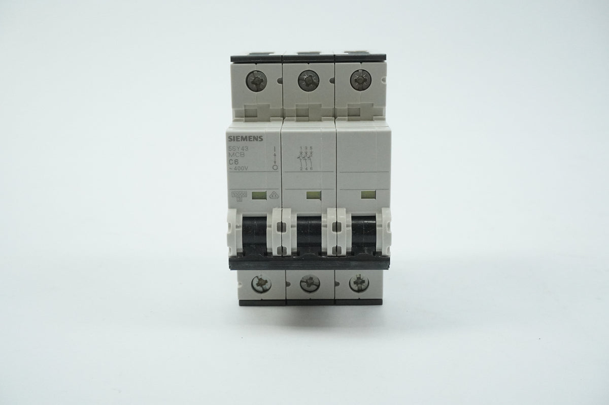 Siemens 5SY4 306-7 5SY4 306-7 MCB Miniature Circuit Breaker C6 3P