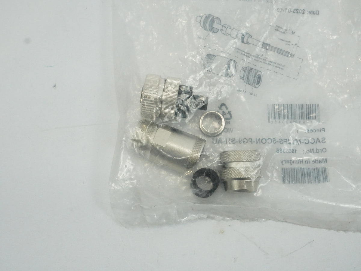 Phoenix Contact 1508365 SACC-M12FS-5CON-PG9-SH-AU M12 Female Connector 5-Pin