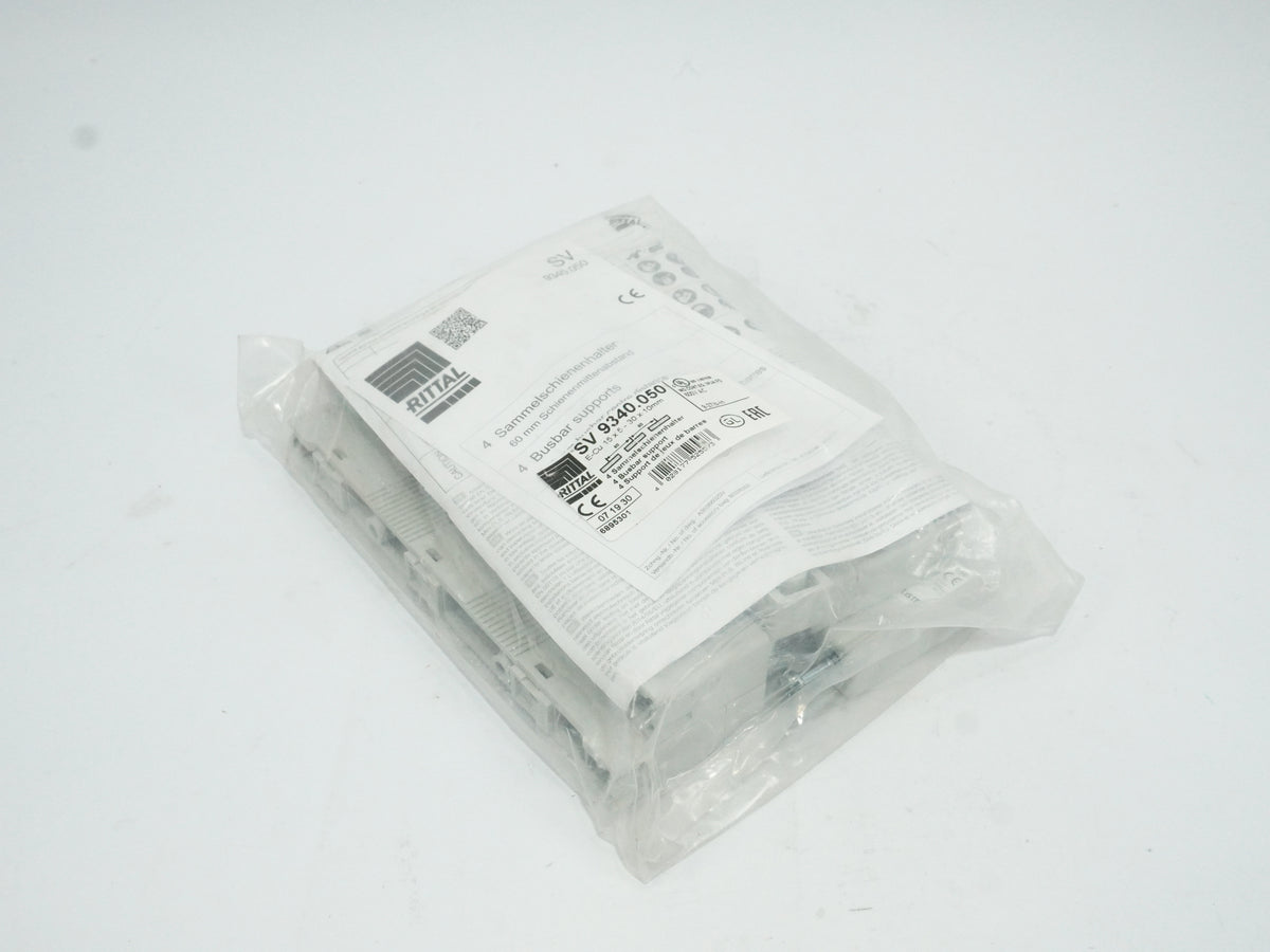 Rittal SV 9340.050 SV 9340.050 Busbar Support E-Cu 15x5 - 30x10mm  Batch 4 Pcs.