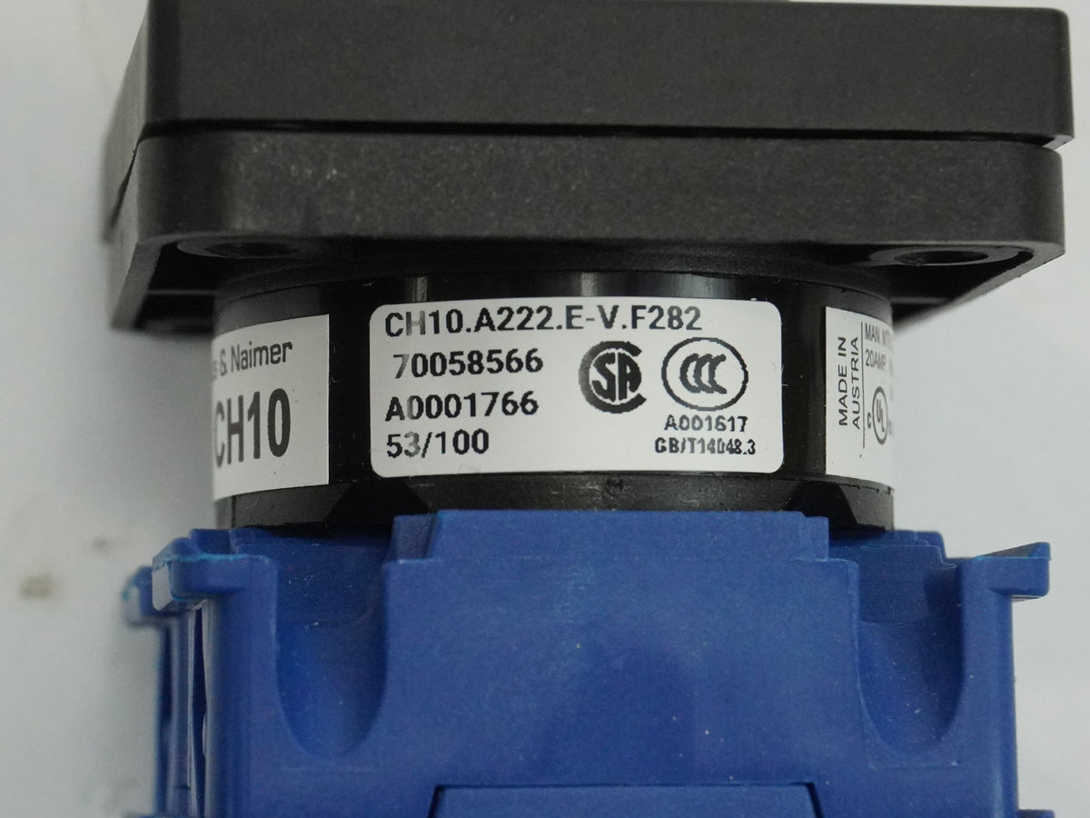 KRAUS & NAIMER CH10.A222.E-V.F282 CH10 Cam Switch