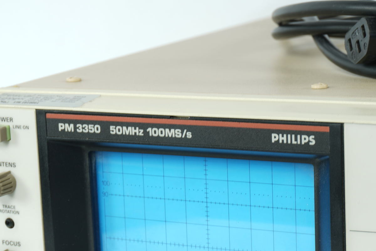 Philips PM 3350/00 PM 3350 Oscilloscope 50MHz 100MS/s