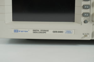 GW Instek GDS-840C 2 Channel Digital Storage Oscilloscope 250 Mhz