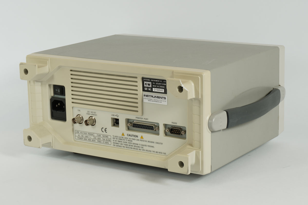 GW Instek GDS-840C 2 Channel Digital Storage Oscilloscope 250 Mhz