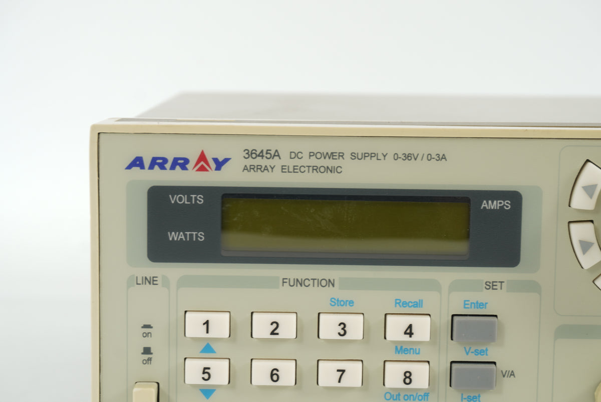 Array Electronic 3645A DC Power Supply 0-36V / 0-3A