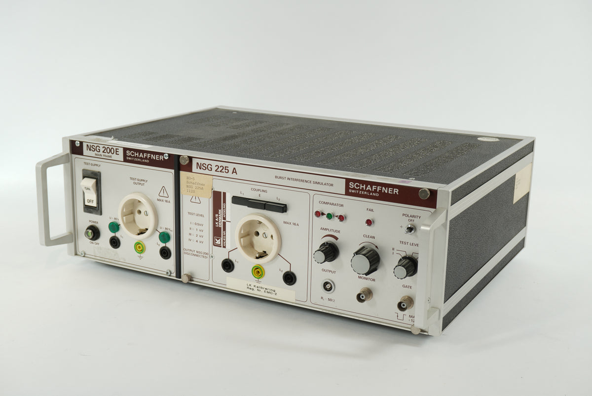 Schaffner NSG 200E Interference Simulator w/ NSG 225A Burst Interference