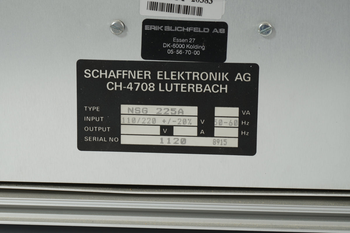 Schaffner NSG 200E Interference Simulator w/ NSG 225A Burst Interference