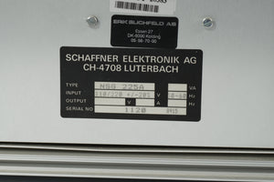 Schaffner NSG 200E Interference Simulator w/ NSG 225A Burst Interference